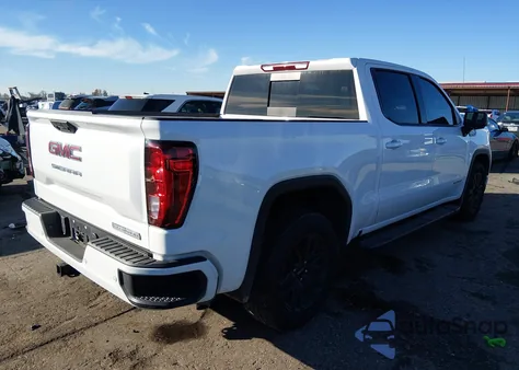 2025 GMC Sierra 1500 2Wd Short Box Elevation from USA, damaged, VIN 1GTPHCED5SZ272451